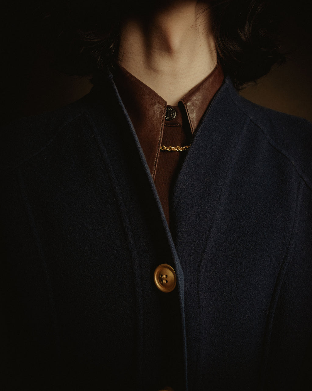 –SPECIAL– "Christian Dior" 80’s-90’s architectural coat dress