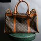 "LOUIS VUITTON" Monogram pattern pet carrier Boston bag