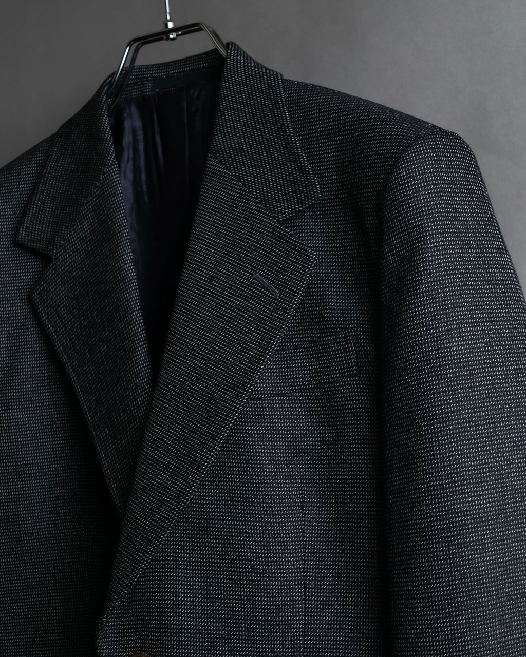 "GUCCI" 90's Tom Ford period bird eye weave set up