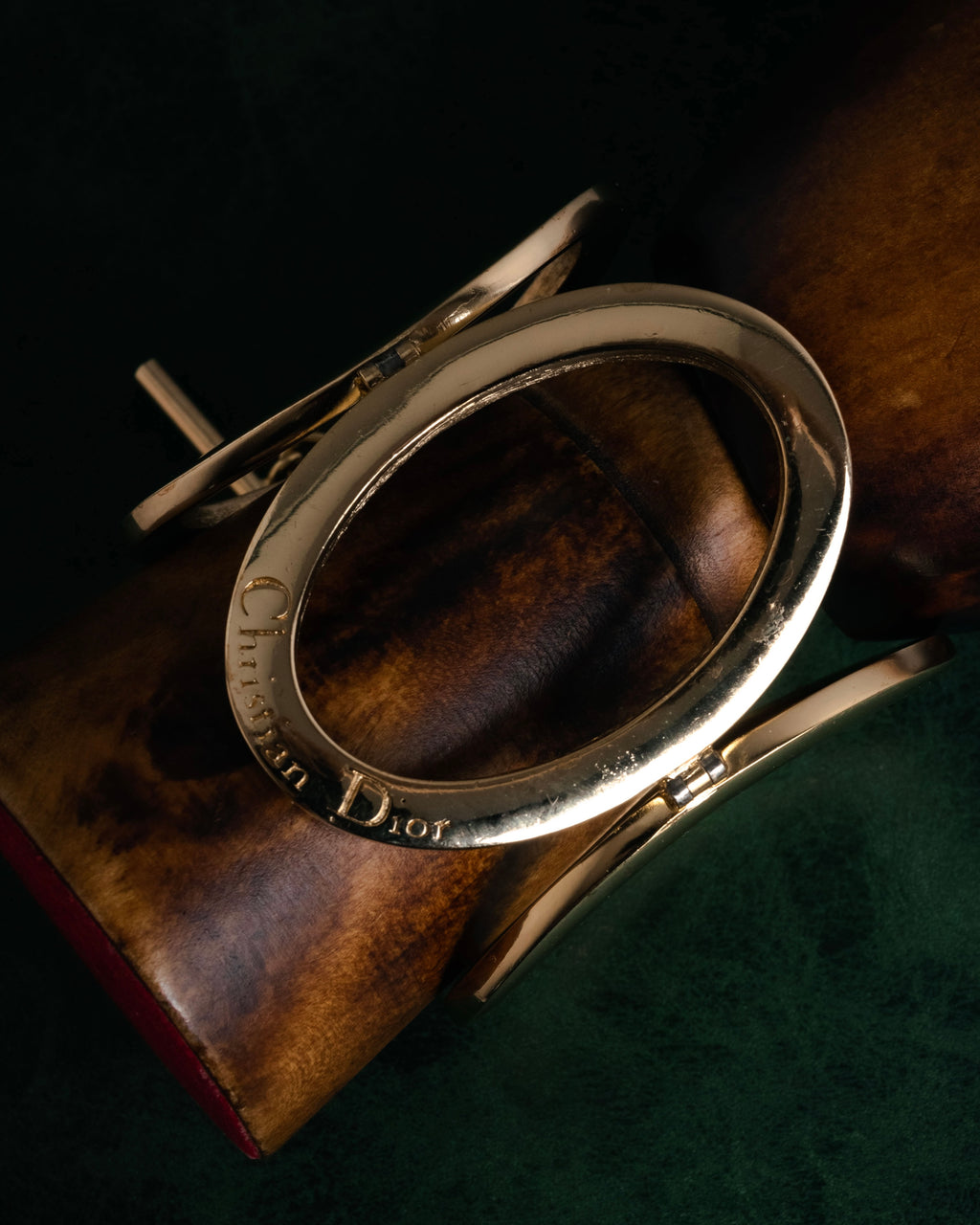 –SPECIAL– “Christian Dior” 90’s Sculptural oval link bracelet