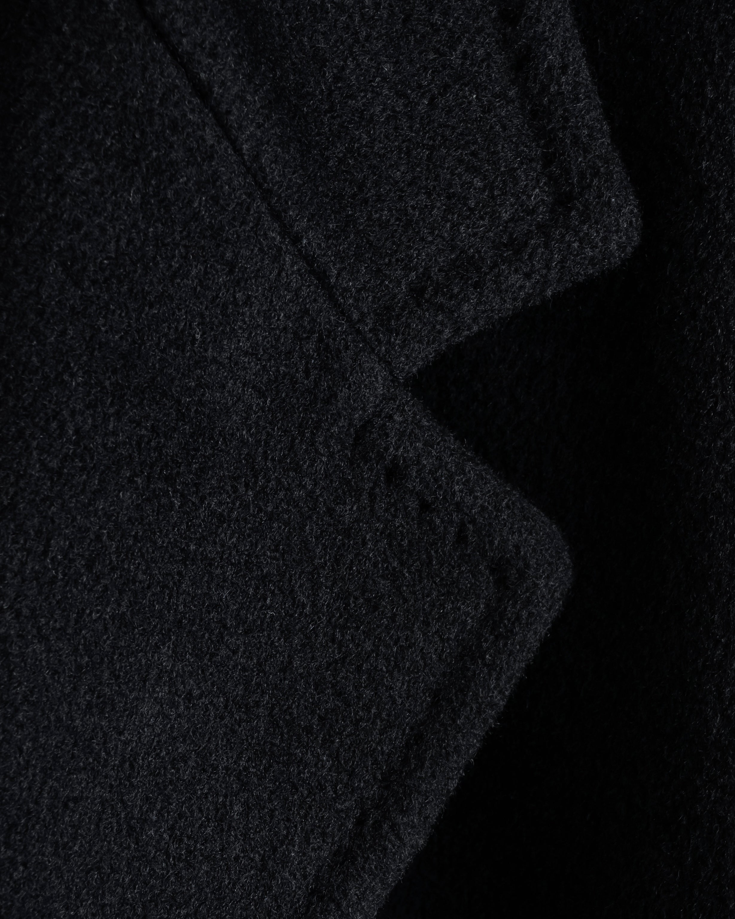 "Max Mara" 90's White tag tailored collar angora mix coat