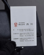 "BURBERRY" Saffiano leather mini boston bag