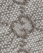 "GUCCI" GG monogram logo pattern fringe design stole