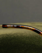 “Yohji Yamamoto” 2019-2021 Y motif browline optical glasse