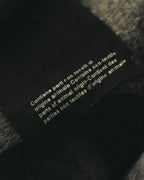 “BALENCIAGA” 00’s-10’s Wool angora wide-lapel coat