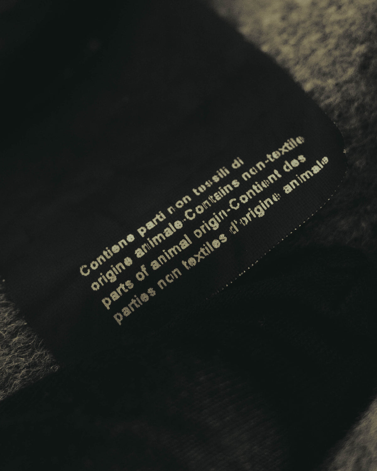 “BALENCIAGA” 00’s-10’s Wool angora wide-lapel coat