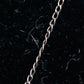 "Tiffany&Co" Chain cross heart motif silver necklace