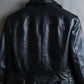 "BURBERRY" 100% cow leather Military pocket details short length jacket