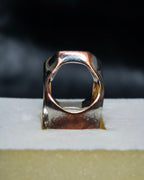 "Maison Margiela" octagon designed 2-way ring
