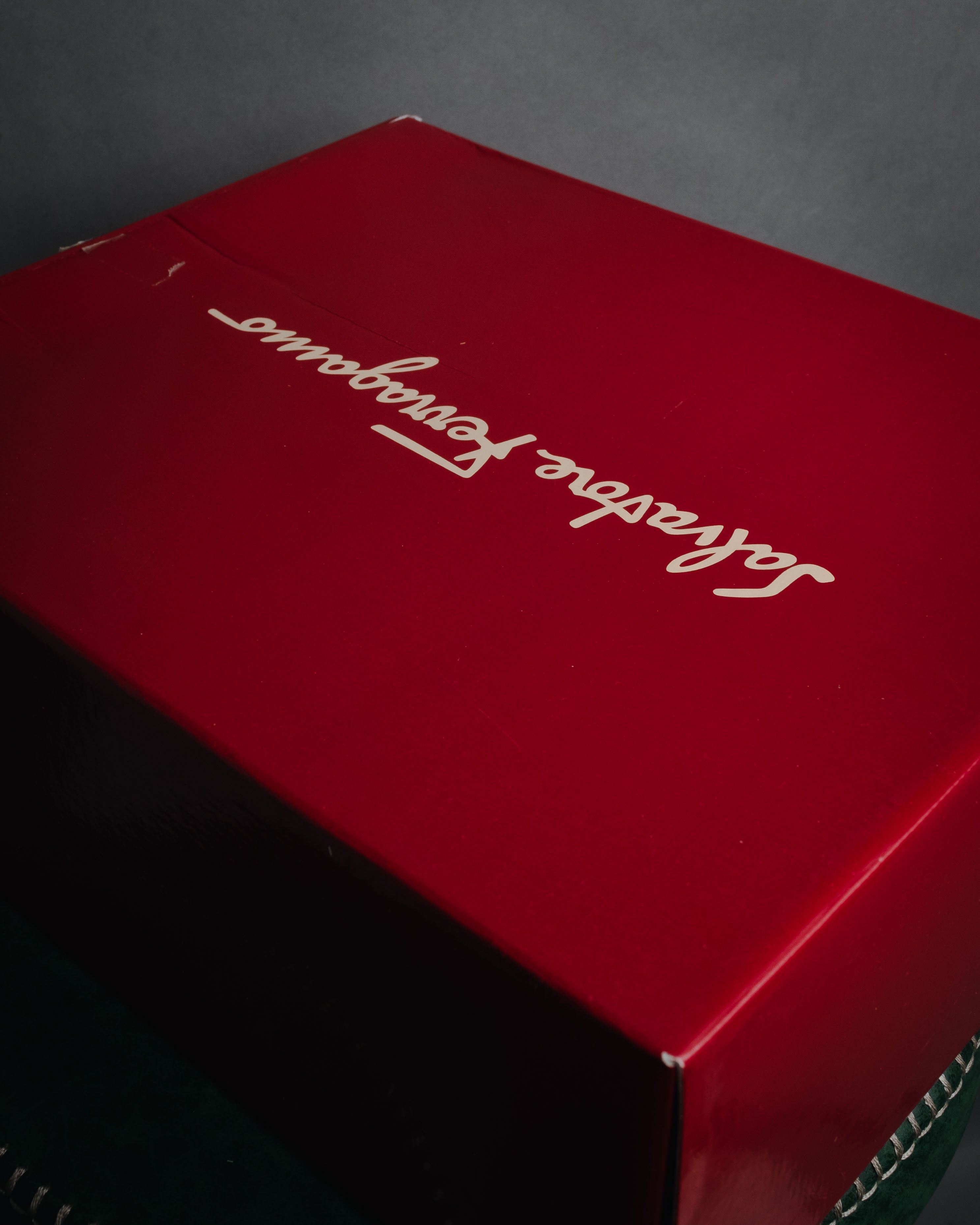 "Salvatore Ferragamo" 90’s structured gancini 2way top handle bag