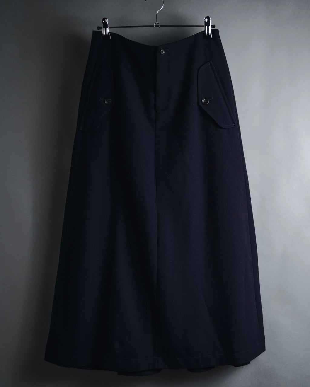 "Robe de chambre COMME des GARÇONS" 99AW asymmetrical panel wrap skirt