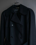 "Dolce &amp; Gabbana" Double-breasted belted mid length trench coat