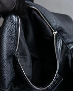 "GUCCI" Bamboo design combination chain shoulder leather bag