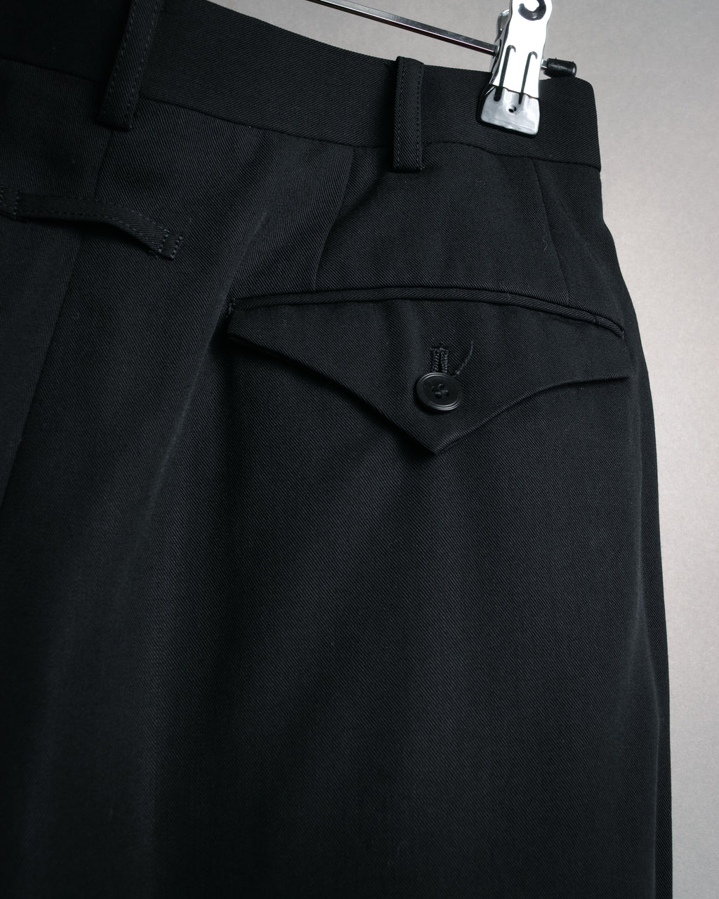 “GAULTIER objet HOMME” 90’s Two tuck wide trousers