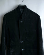 “Y’s for men” beautiful black corduroy single tailored jacket