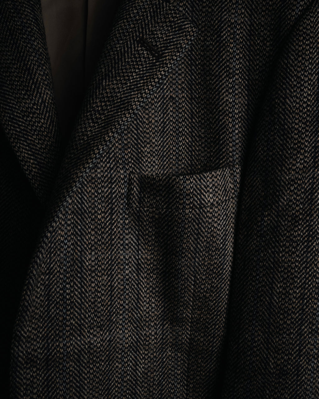 "Burberrys" 90’s Herringbone tweed wool suit set