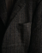 "Burberrys" 90’s Herringbone tweed wool suit set
