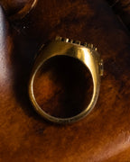 "DIOR" J’ADIOR engraved signet ring