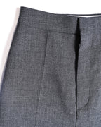 LOEWE by Jonathan Anderson/ High Waisted Beautiful Straight Silhouette Trousers Gray