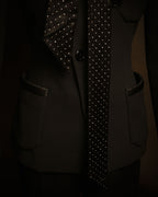 –SPECIAL– “SAINT LAURENT PARIS”
2013-2016 Studded silk ribbon tie