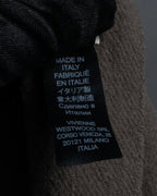 "Vivienne Westwood" Logo engraved wool long muffler