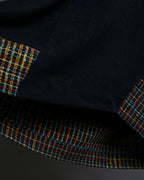 “JUNYA WATANABE” narrow waist  lame designed hem long dress