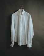 "Dior" 00's Pleated-front dress shirt