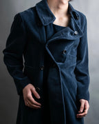 "Comme des garçons robe de chambre" Beautiful velour double half coat