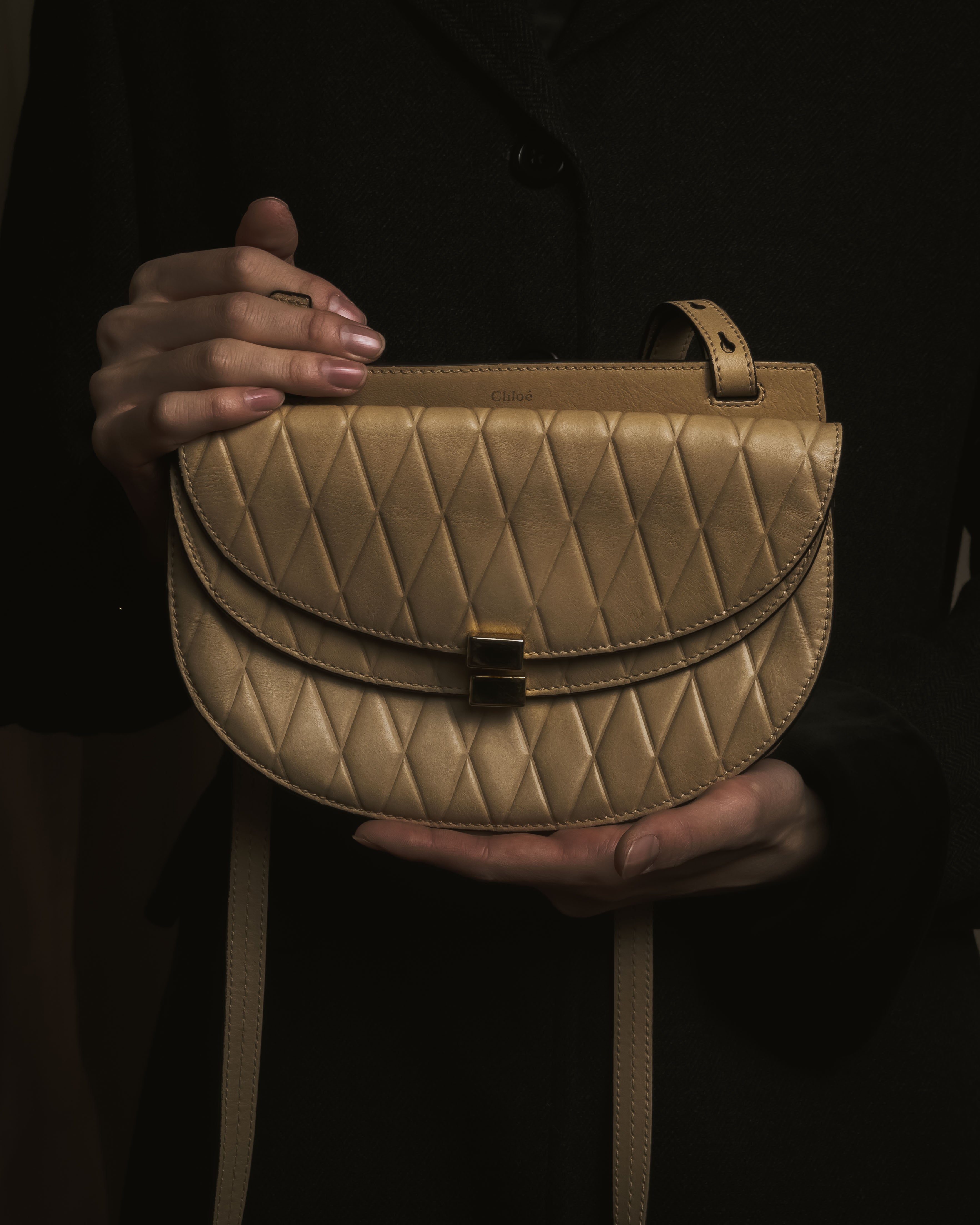 "Chloe" 2010’s quilted saddle shoulder bag
