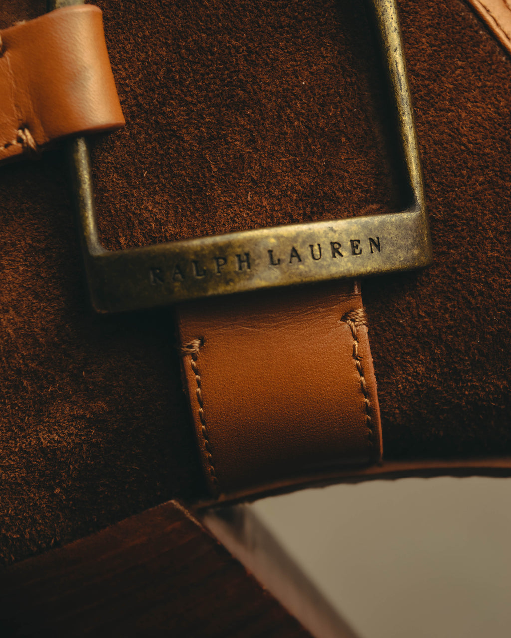 -SPECIAL- “Ralph Lauren” 2010’s-20’s Sareena washed vachetta long boots