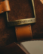 -SPECIAL- “Ralph Lauren” 2010’s-20’s Sareena washed vachetta long boots