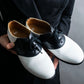 "COMME des GARCONS         COMME des GARCONS" Bicolor shark sole saddle shoes