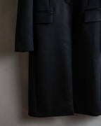 "HUGO BOSS" Satin switch lapel shaped tailored coat