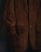 –SPECIAL– "Salvatore Ferragamo" 00’s reversible shearling sheep skin jacket