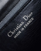 "Christian Dior" Layered flap oblique shoulder bag