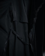 –SPECIAL– “Christian Dior”
80’s-90’s Velour lace trimmed robe coat