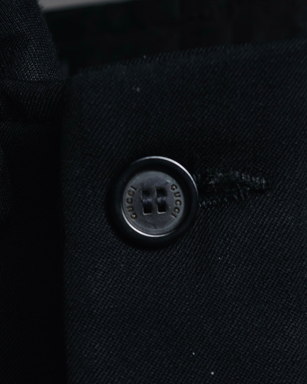 "GUCCI" 00’s stretch wool tailored slacks