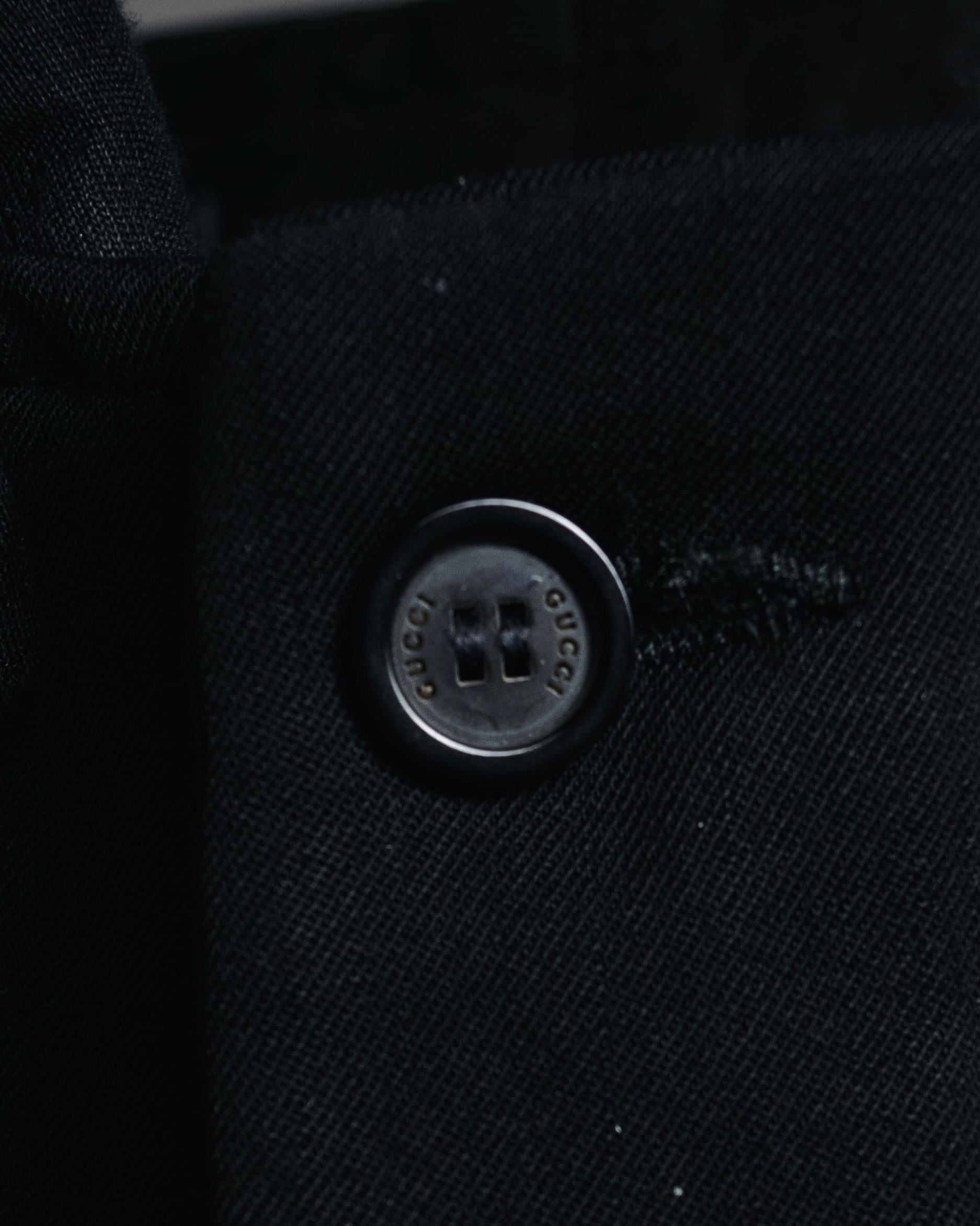 "GUCCI" 00’s stretch wool tailored slacks