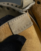 "CELINE" Studs design suede leather shoulder bag