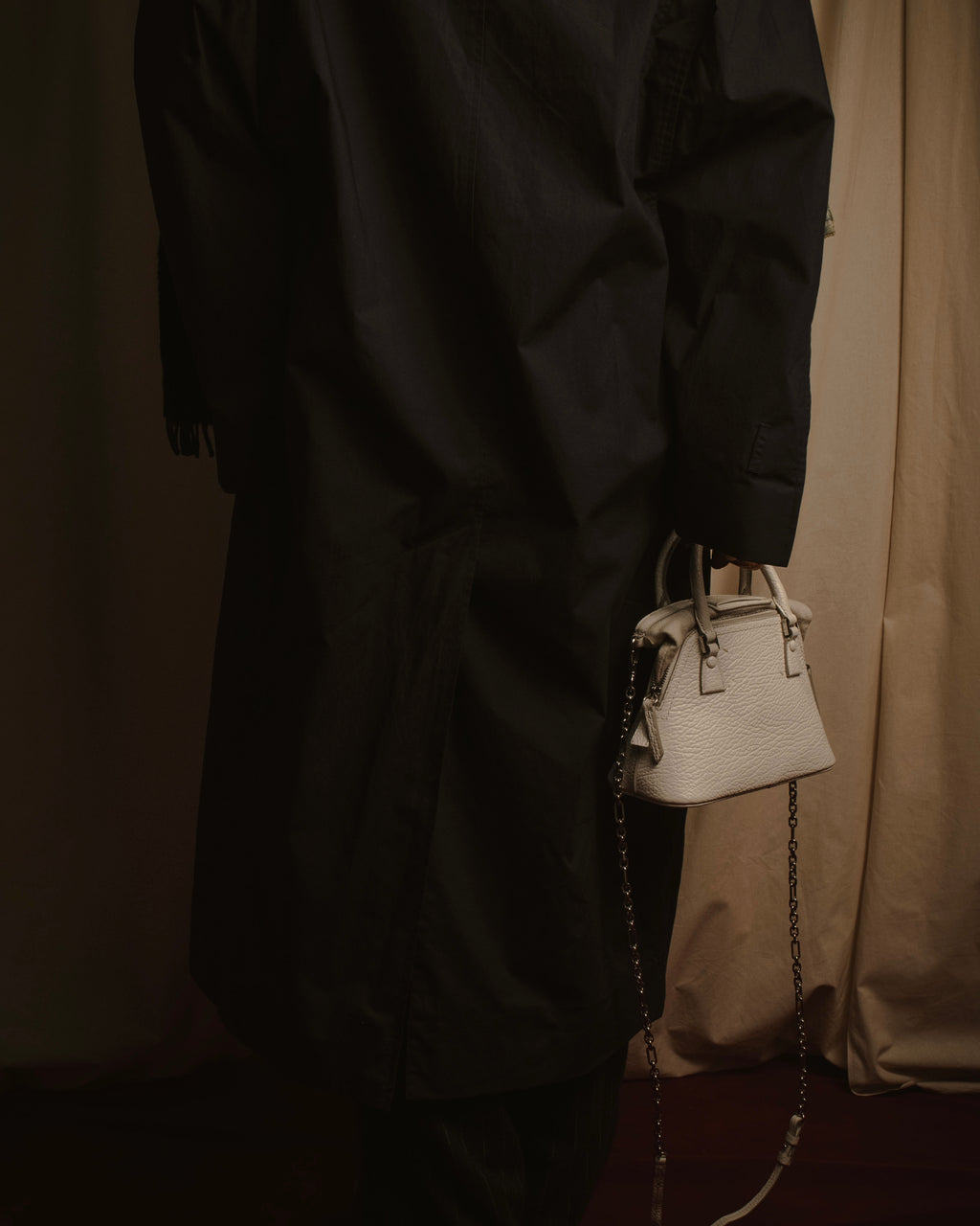 -SPECIAL- "Maison Margiela" 20SS Denim jacket Docking design coat