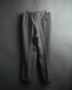 -MOOD MILLÉSIMES- 80’s-90’s Prince of Wales check wool double-breasted setup suit