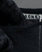 "Acne" Back＆sleeve cutting slit design pullover