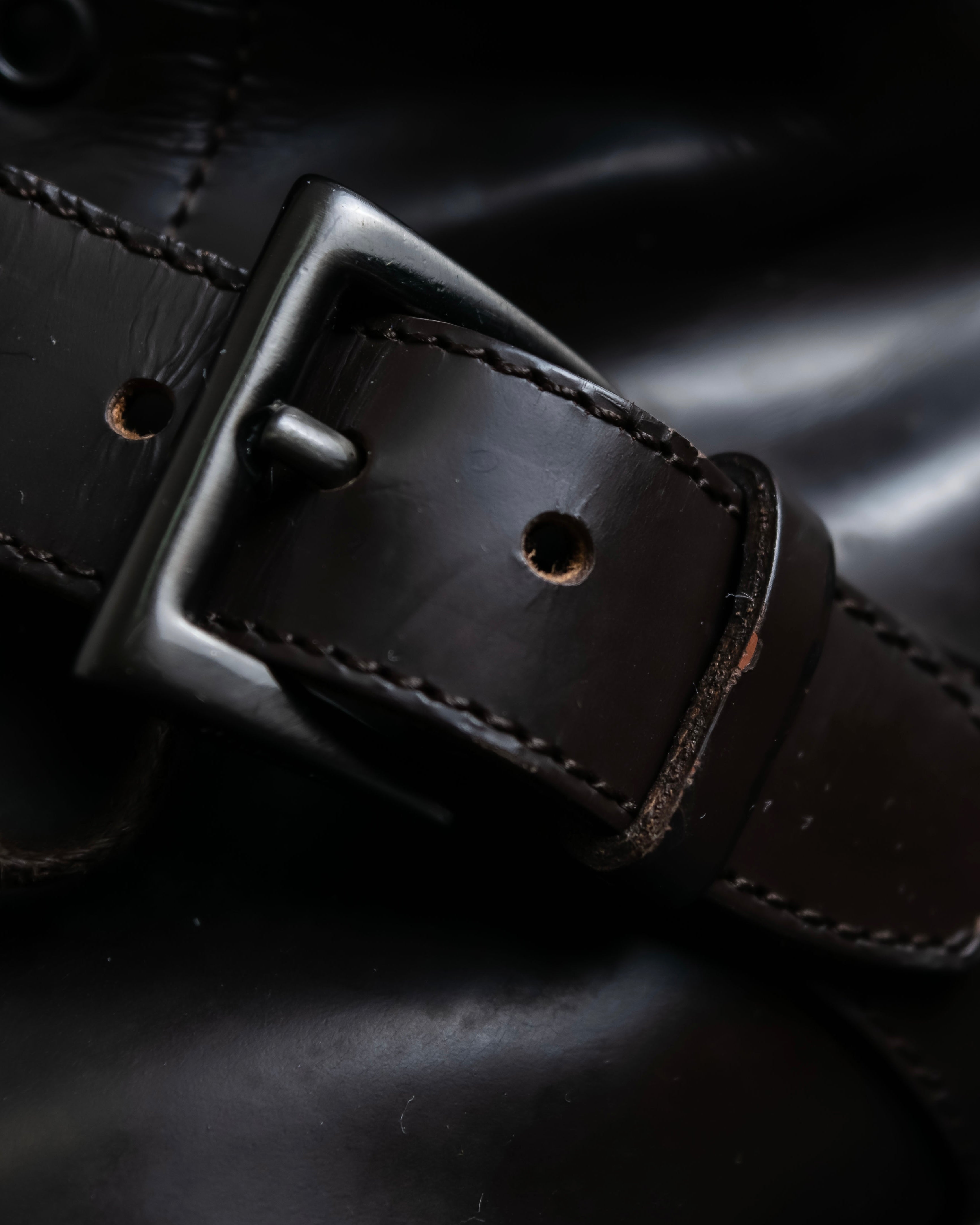 "PRADA" Belt design high cut boots