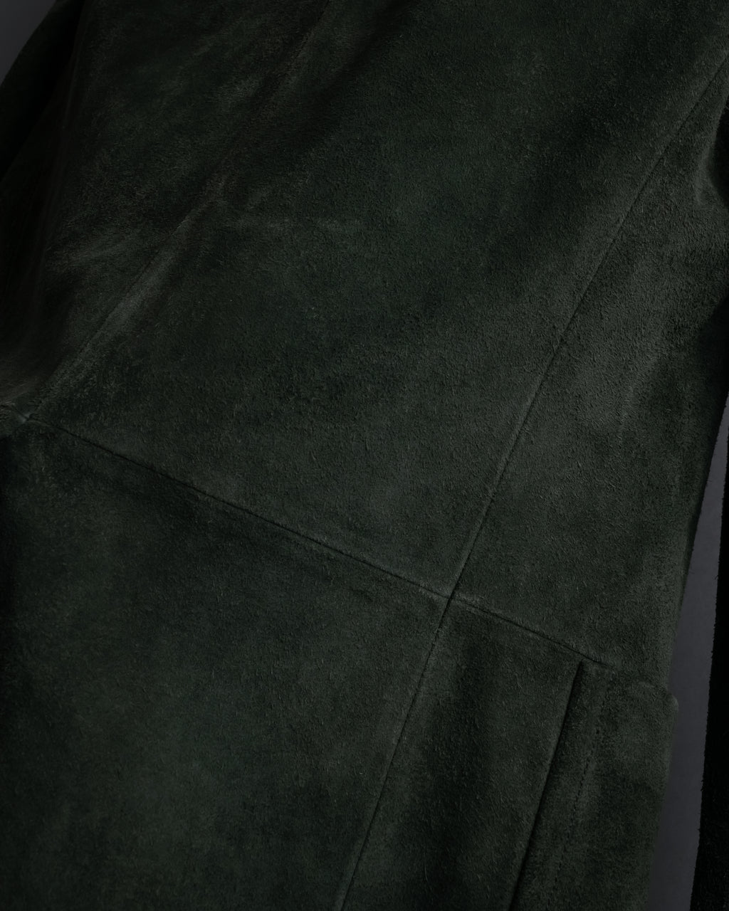 -SPECIAL- "GUCCI" 90’s Tom ford design suede tailored jacket