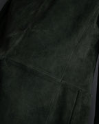 -SPECIAL- "GUCCI" 90’s Tom ford design suede tailored jacket