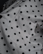 “COMME des GARÇONS HOMME DEUX” 17AW Polka dot stripe shirt