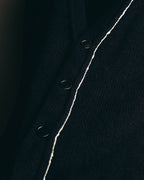 "Yohji Yamamoto +NOIR" 00's-10's Soft alpaca wool knit cardigan