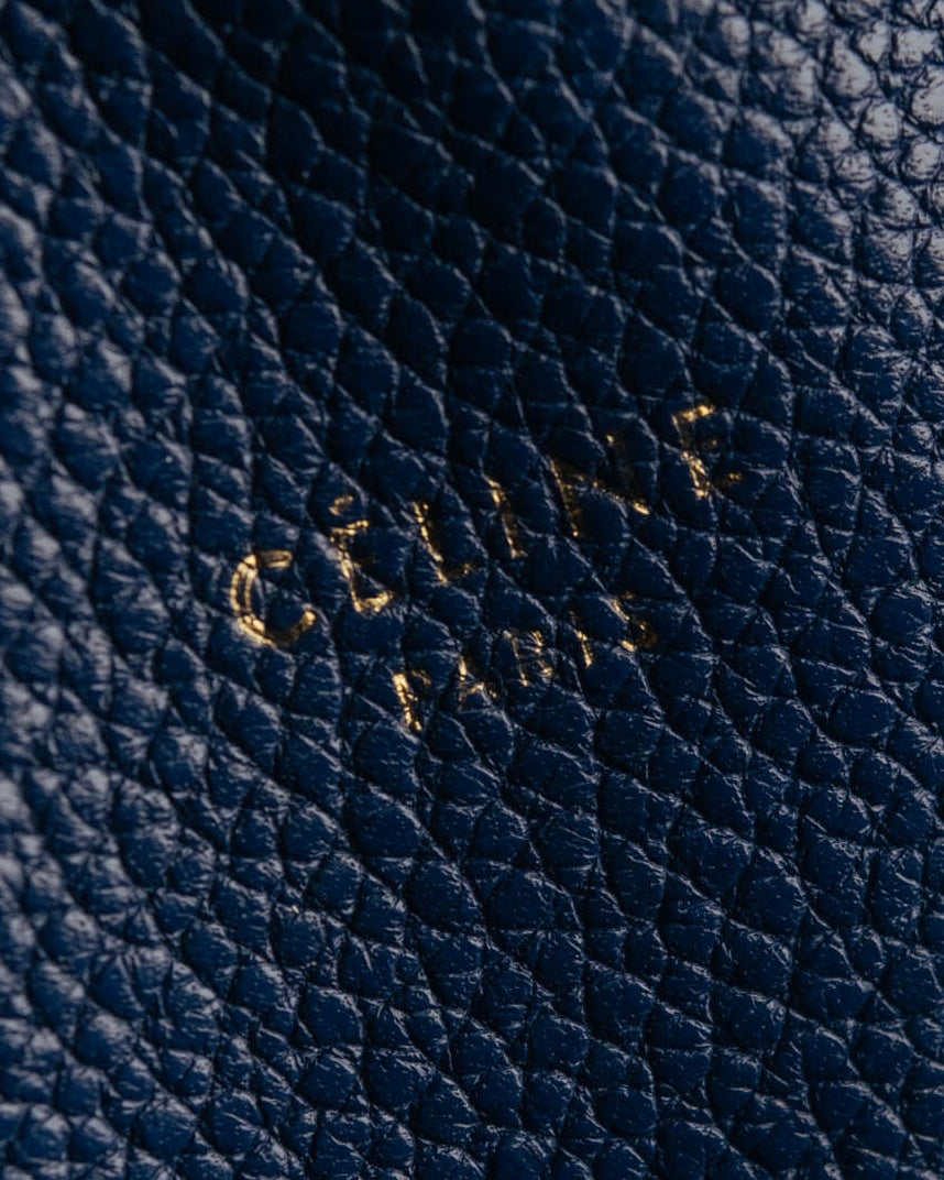 "CÉLINE" 10's Minimal leather tote bag