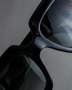 "GUCCI" GG medallion design square frame sunglasses