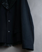 "tricot COMME des GARCONS" 
2001AW Lace-switched design tailored jacket